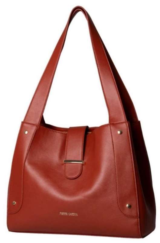 Pierre Cardin Gisela Hobo Handbag | Brown