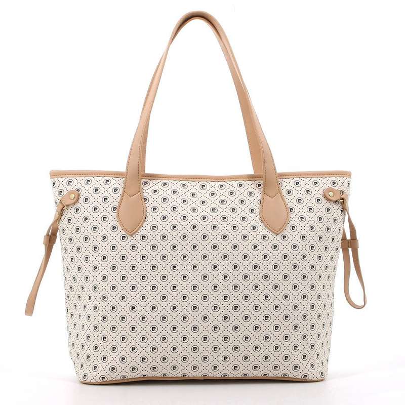 Pierre Cardin Karina Tote Handbag | White Beige