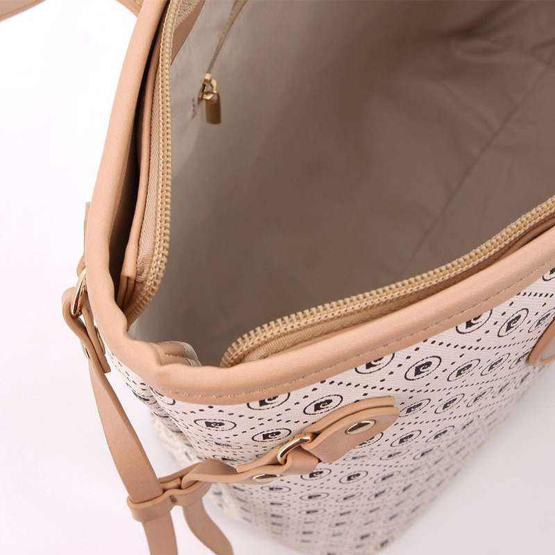 Pierre Cardin Karina Tote Handbag | White Beige