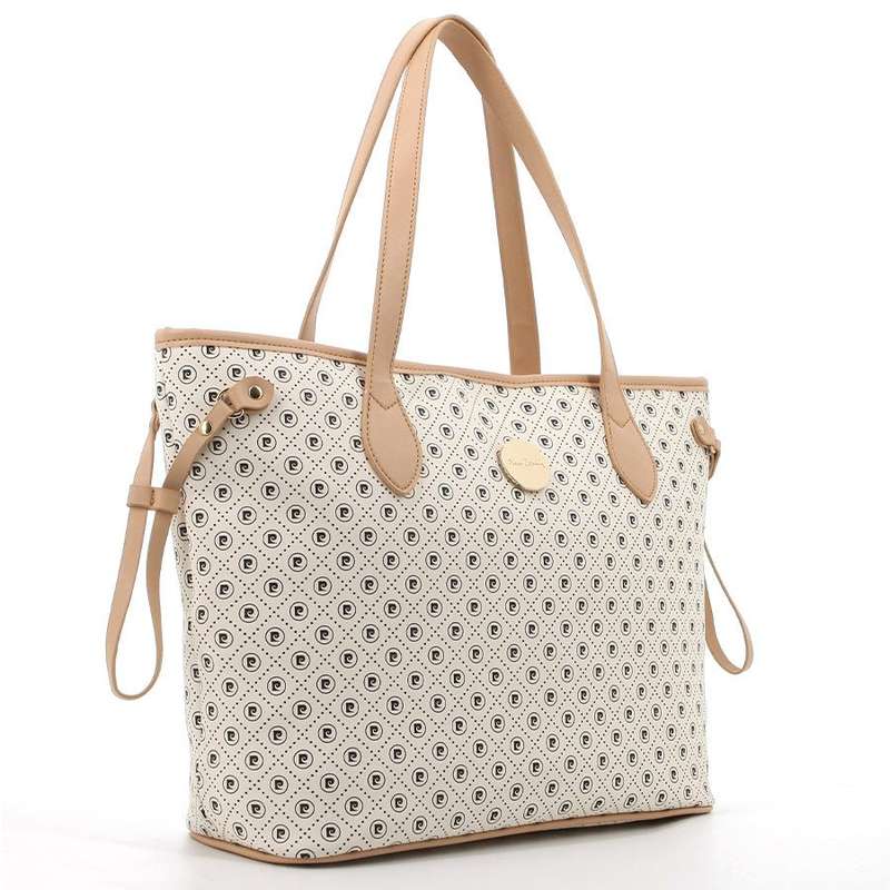 Pierre Cardin Karina Tote Handbag | White Beige