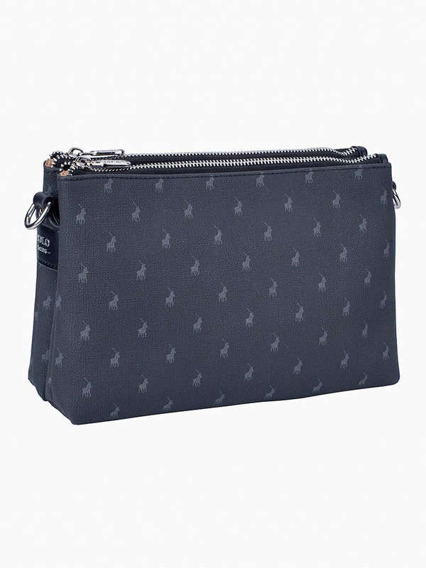 Polo Signature Lifestyle Double Compartment Sling | Black