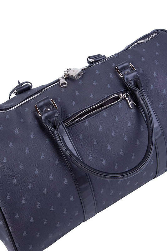 Polo Signature Small Travel Duffel Bag | Black
