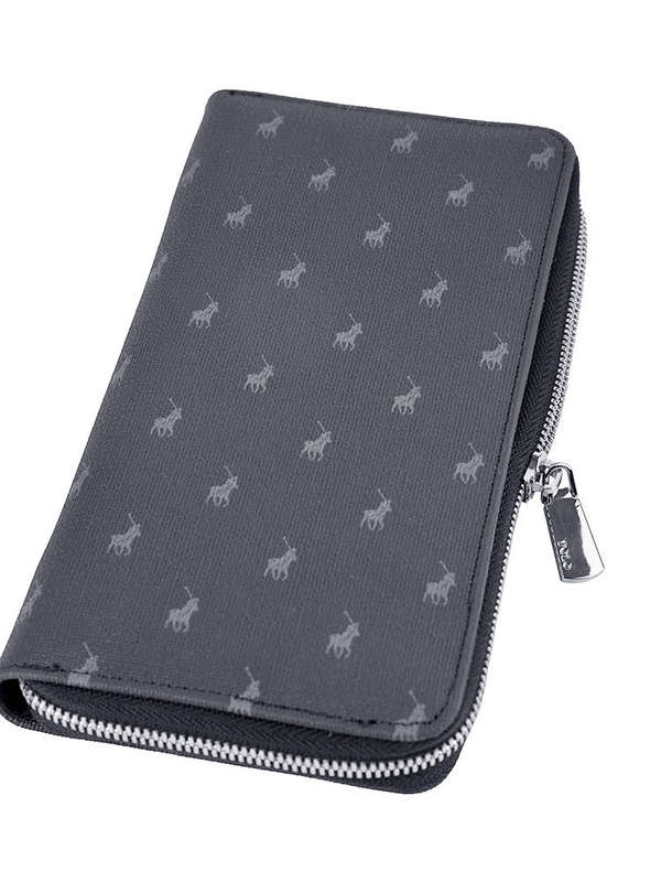 Polo Signature Travel Travel Wallet | Black
