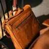 Tan Leather Goods - Alex Laptop Bag | Toffee