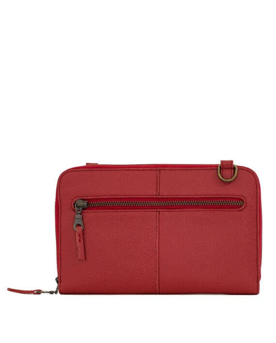 Zemp Ayo Ladies Slingbag And Purse Hybrid | Red