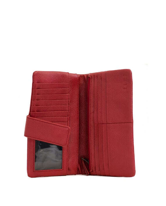 Zemp Carlene 15 CC Wallet | Red