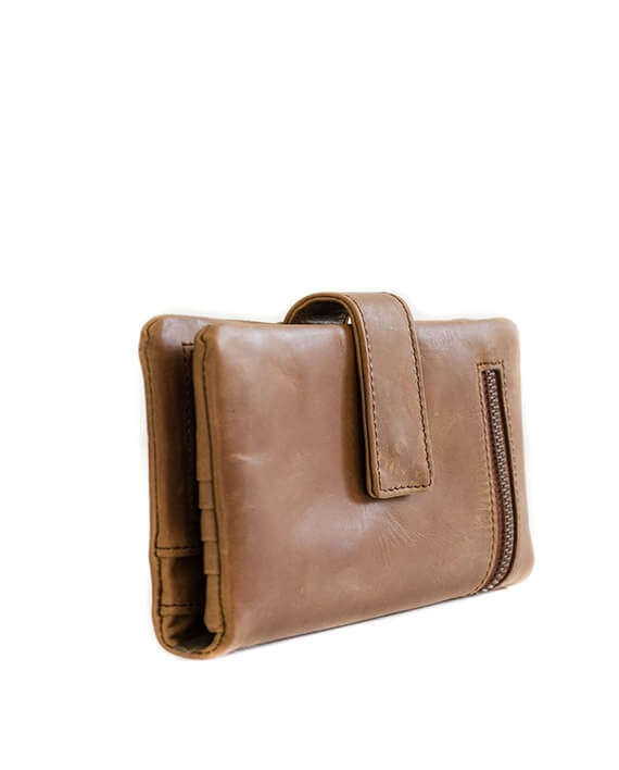 Zemp Carlene 15 CC Wallet | Waxy Tan