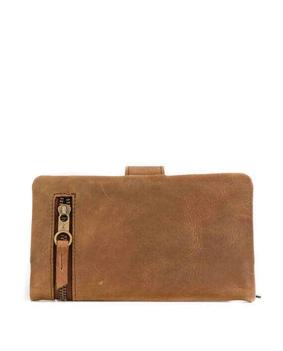 Zemp Carlene 15 CC Wallet | Waxy Tan