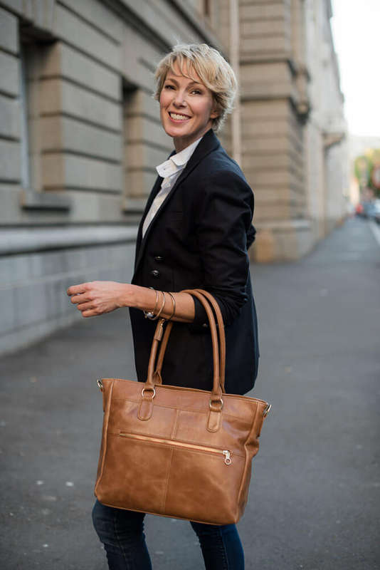 Zemp Casablanca 13 Tote | Chestnut