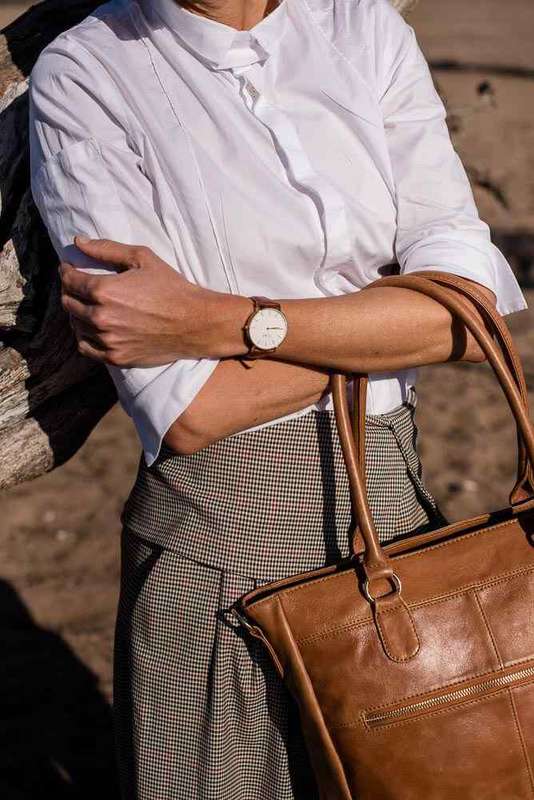 Zemp Casablanca 13 Tote | Chestnut