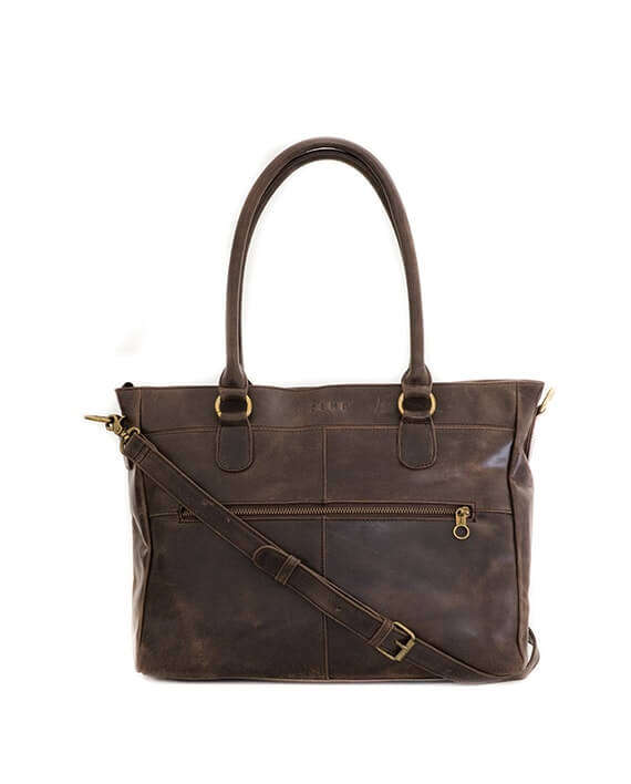 Zemp Casablanca 13 Tote | Waxy Brown