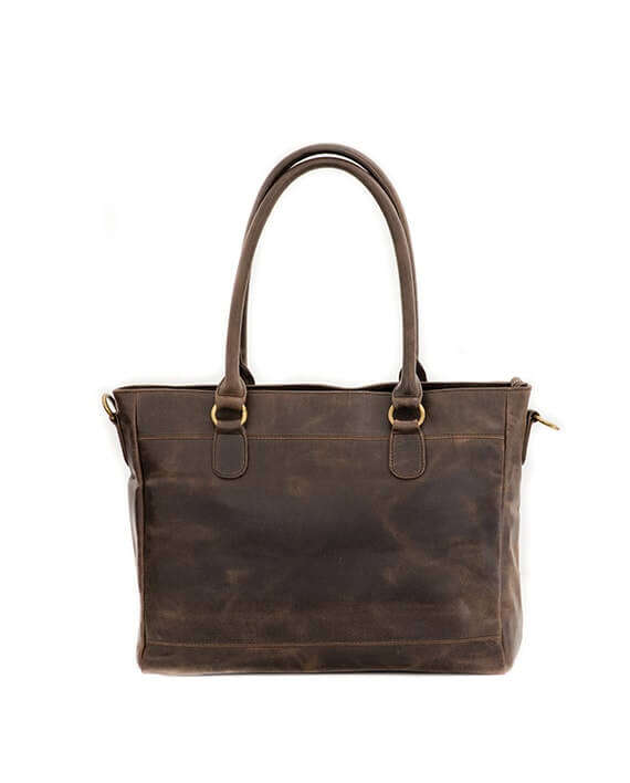 Zemp Casablanca 13 Tote | Waxy Brown