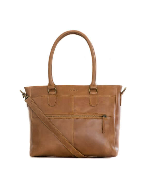Zemp Casablanca 13 Tote | Waxy Tan