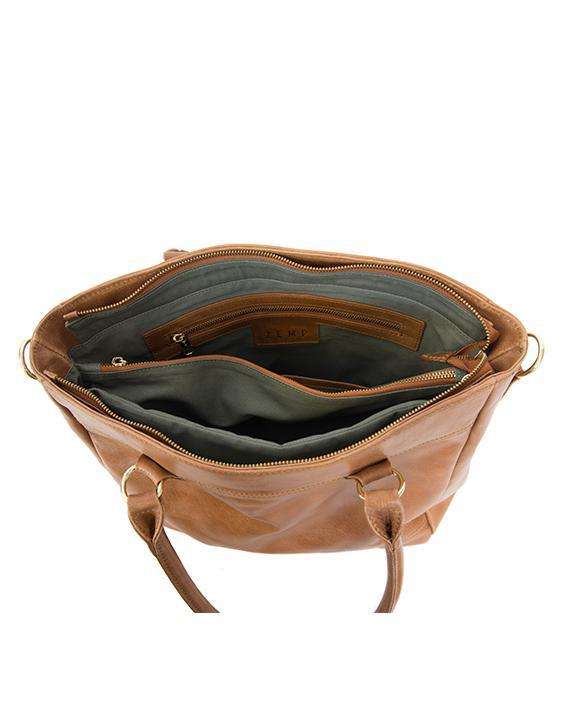 Zemp Casablanca 15 Tote | Waxy Tan