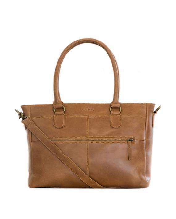 Zemp Casablanca 15 Tote | Waxy Tan