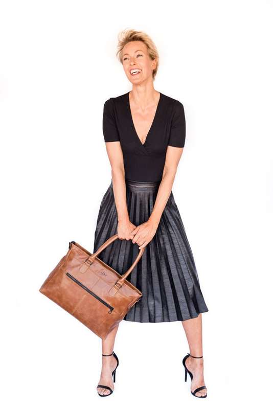 Zemp Casablanca 15 Tote | Waxy Tan