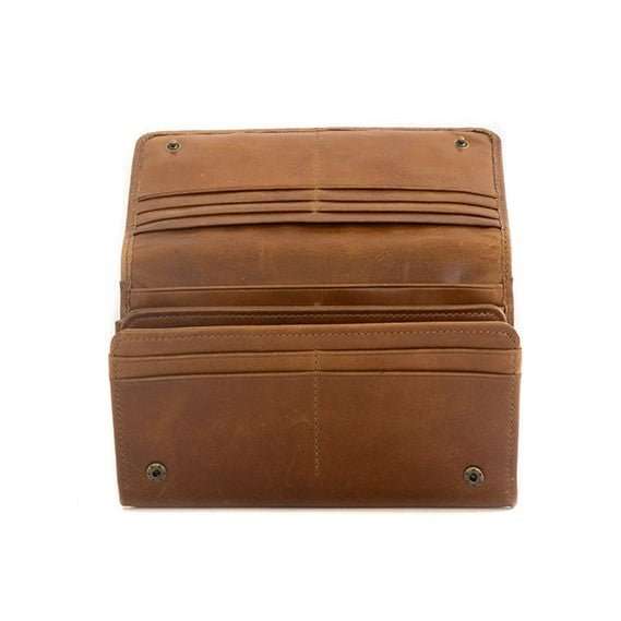 Zemp Claire 10 CC Wallet-Purse | Waxy Tan
