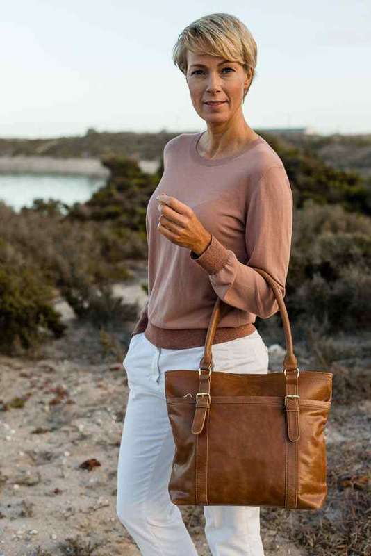 Zemp Dubai Shoulder Bag | Waxy Tan