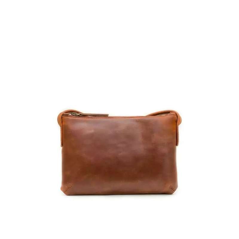 Zemp Harlem Sling Cross Body Bag | Chestnut