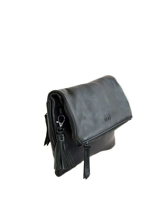 Zemp Kuala Lumpur Medium Cross Body Bag | Black