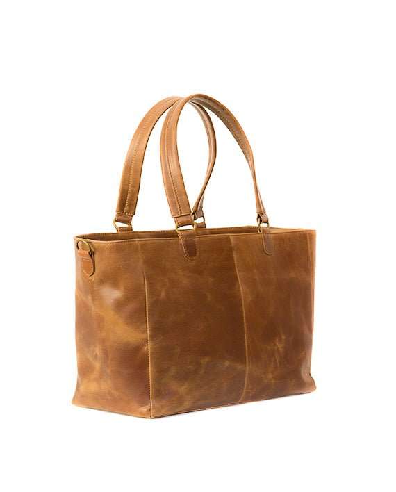 Zemp Lilly Lux Tote | Waxy Tan