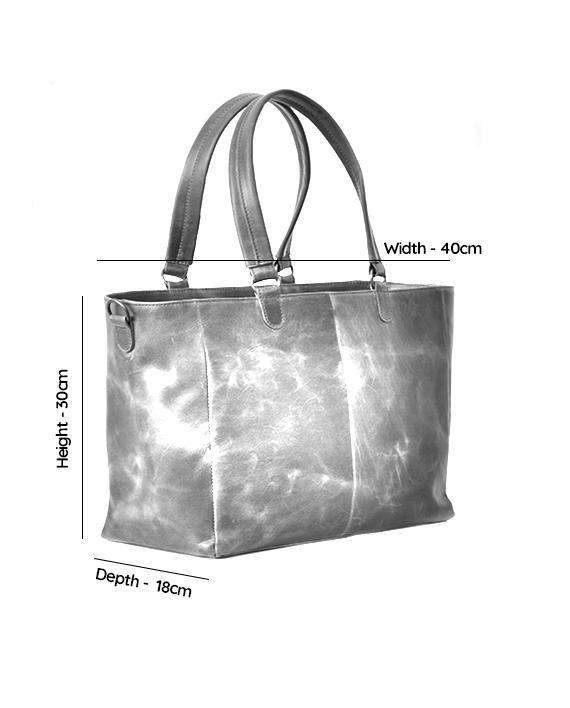 Zemp Lilly Lux Tote | Waxy Tan