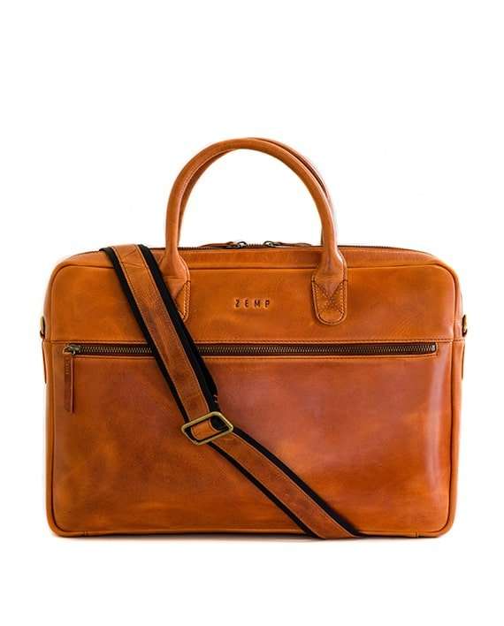 Zemp Milky Way 15 Laptop Bag | Chestnut
