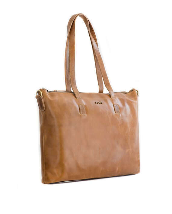 Zemp Molokai On-The-Go Handbag | Waxy Tan