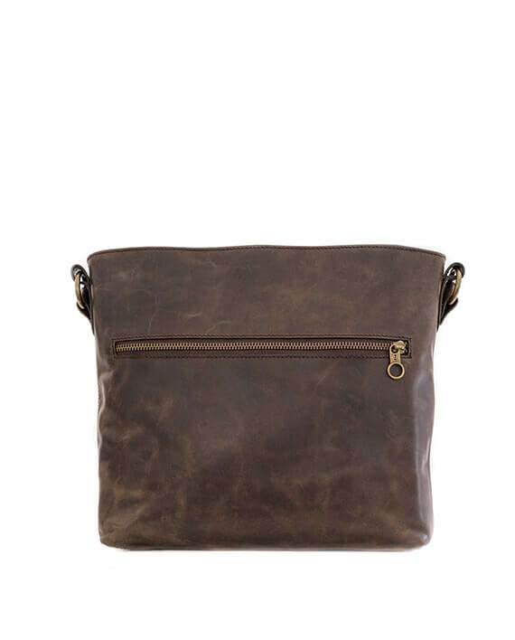 Zemp Orlando Cross Body Bag | Waxy Brown