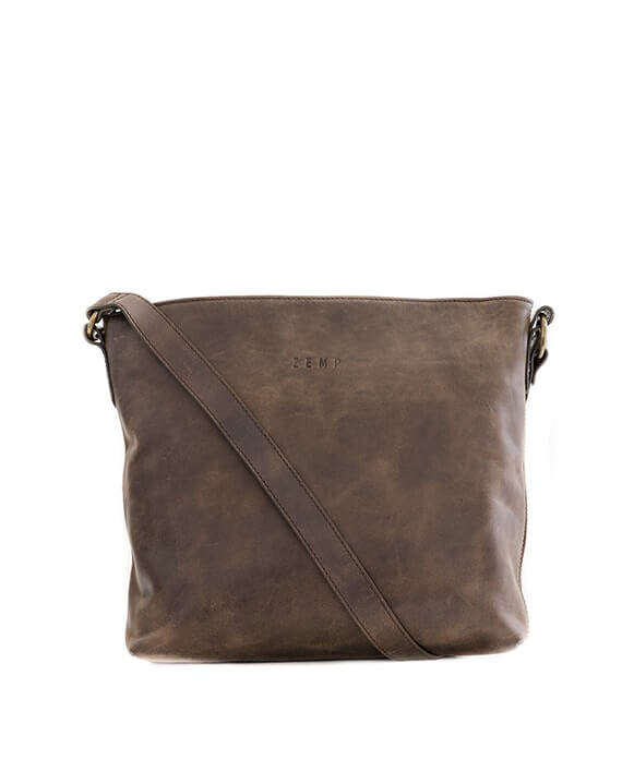 Zemp Orlando Cross Body Bag | Waxy Brown