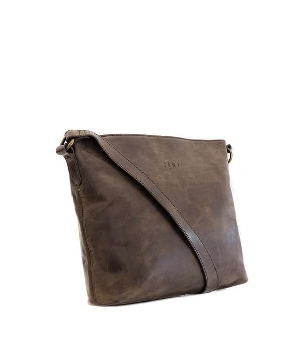 Zemp Orlando Cross Body Bag | Waxy Brown