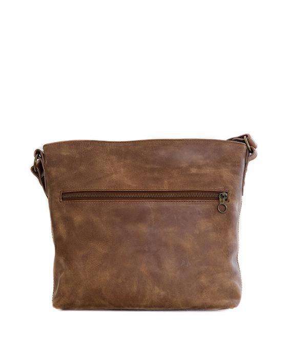 Zemp Orlando Cross Body Bag | Waxy Tan