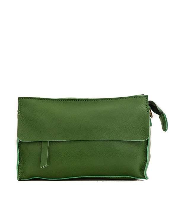 Zemp Palau Crossbody Bag | Forest Green