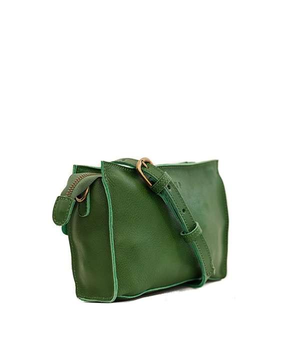 Zemp Palau Crossbody Bag | Forest Green