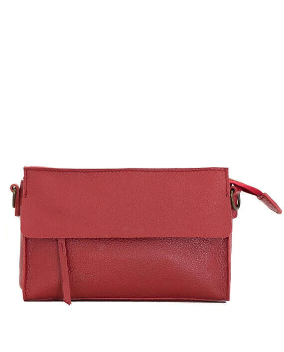 Zemp Palau Crossbody Bag | Red
