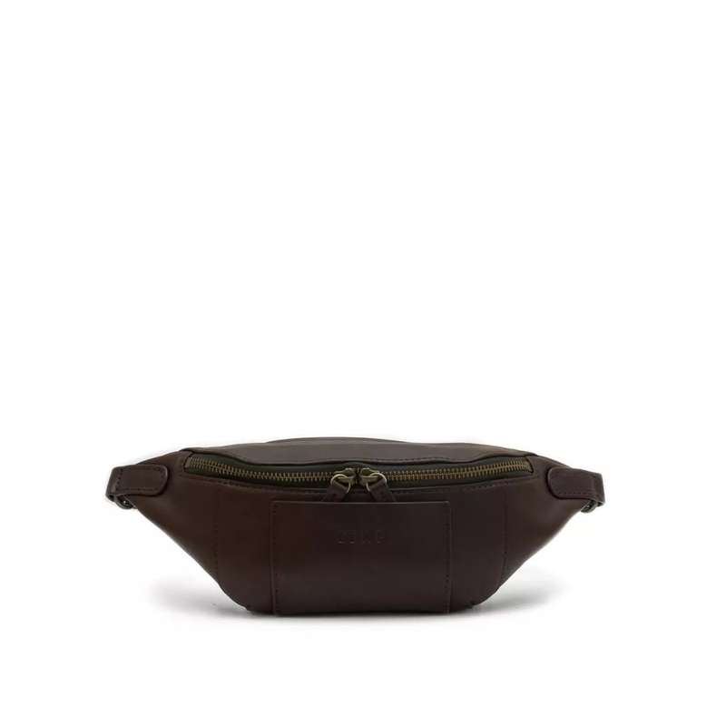 Zemp Pellegrino Small Moon Bag | Waxy Brown