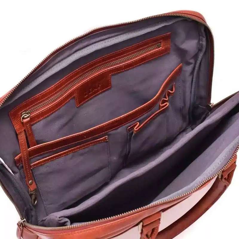 Zemp Supernova 13 Laptop Bag | Chestnut