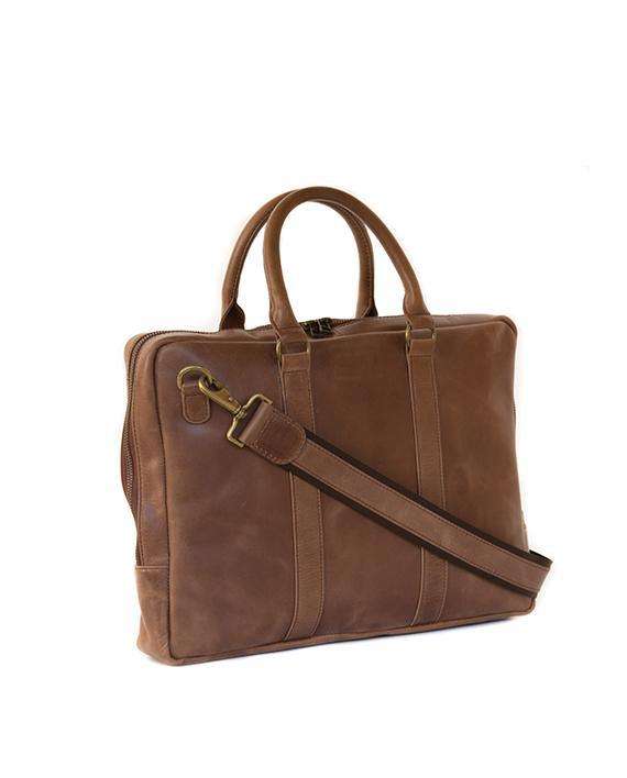 Zemp Supernova 13 Laptop Bag | Waxy Tan