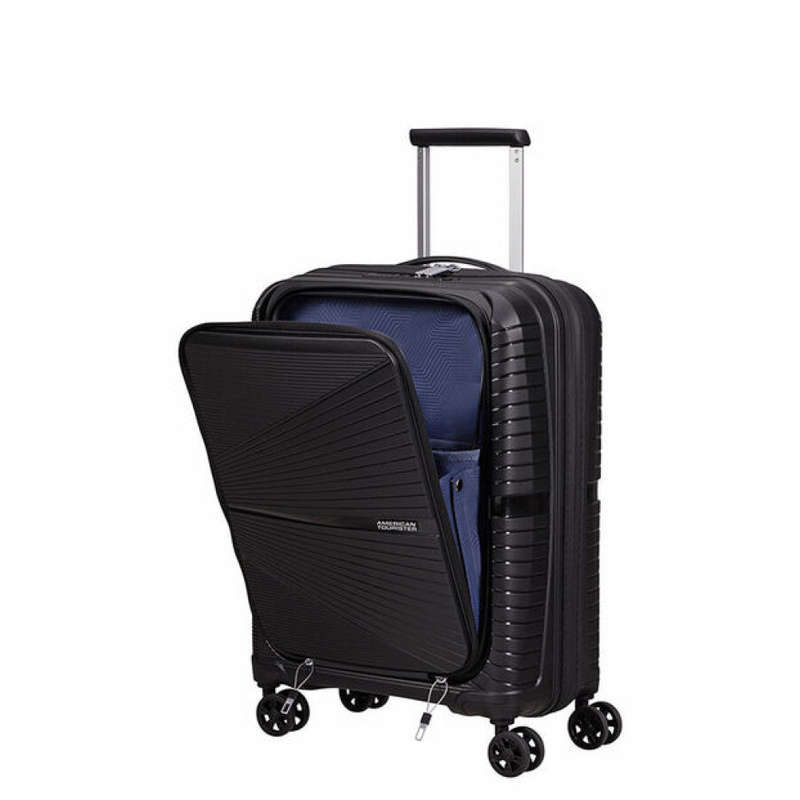 American Tourister Airconic 55cm Cabin Spinner | Onyx Black