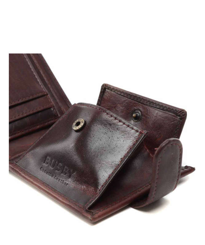 Busby Johson Tab Wallet With Coin Pocket