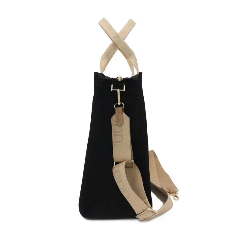 Fenn Maxi Canvas  Black Toffee  Toffee Canvas Strap