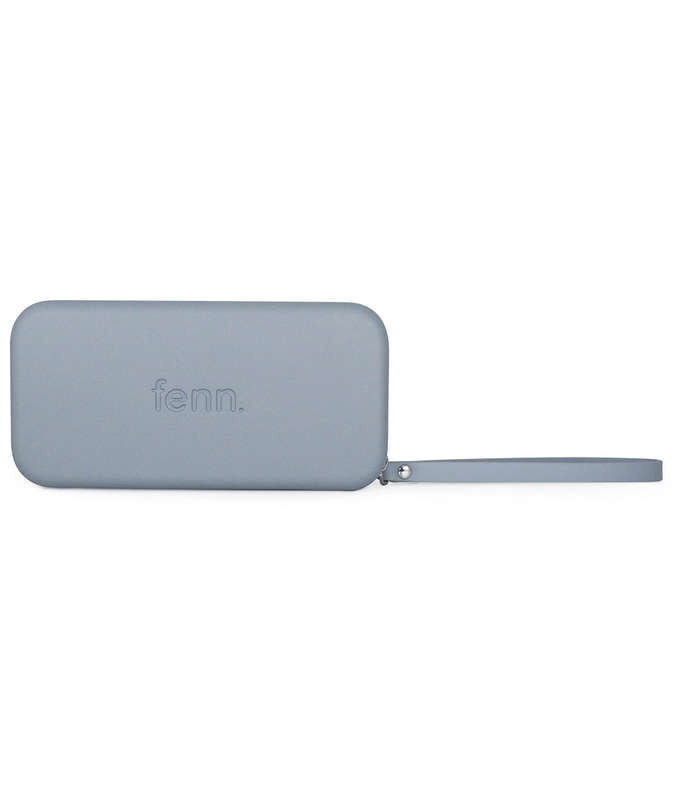 Fenn Wallets  Blue Haze  Silver Handle