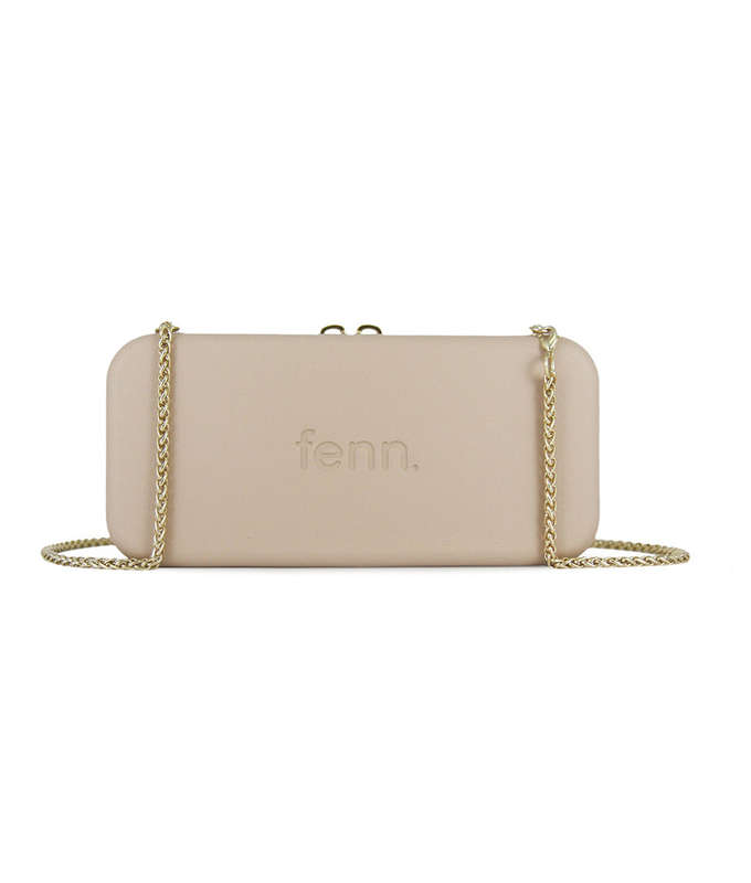 Fenn Wallets  Sand  Gold Chain