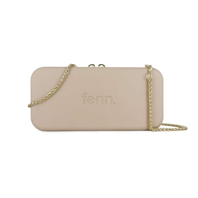 Fenn Wallets  Sand  Gold Chain