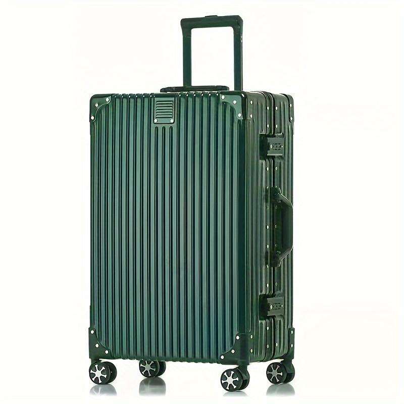 Evolution Aluminum Carry On Luggage Green