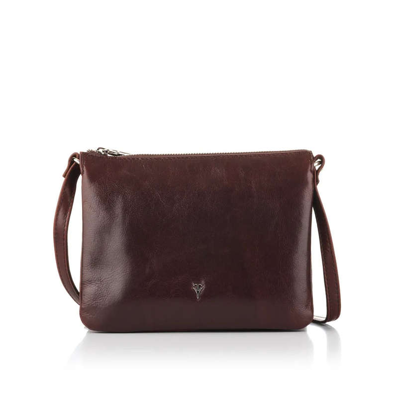 Tuscany Giuliana  Essence Trio Crossbody Small, Brown
