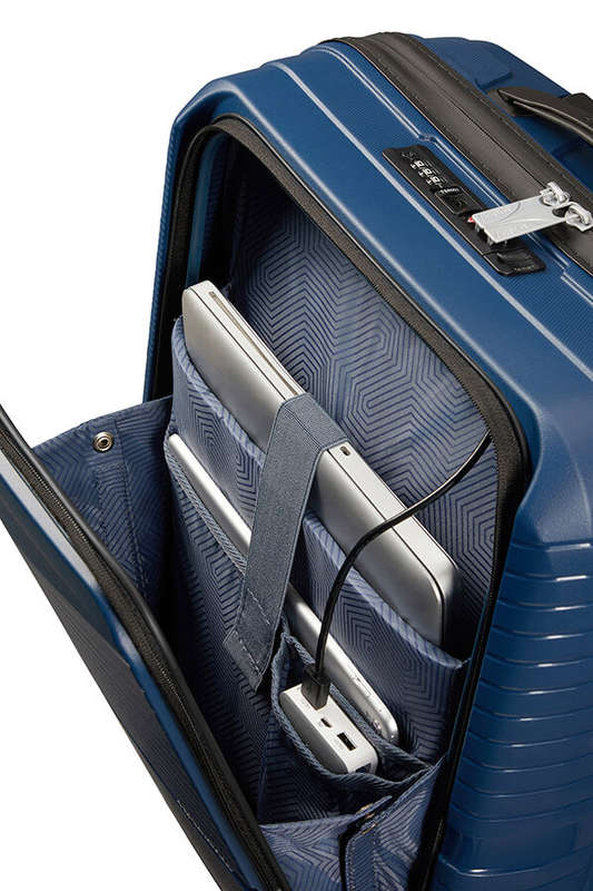 American Tourister Airconic Spinner Frontloader 15.6 55cm Midnight Blue