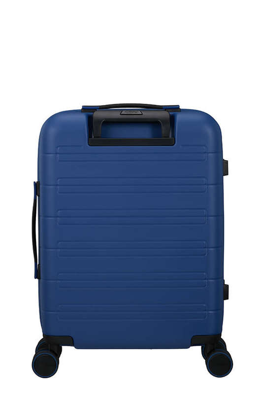 American Tourister Novastream Spinner Expandable 55cm Navy Blue