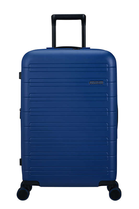 American Tourister  Novastream Spinner TSA Expandable 67cm Navy Blue