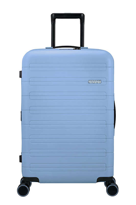 American Tourister  Novastream Spinner TSA Expandable 67cm Pastle Blue